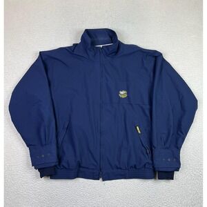 Zero Restriction Jacket Mens Large Blue Gore-Tex Golf Wente Vineyards